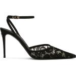 Escarpins à brides de créateur Dolce & Gabbana Dolce noirs Pointure 41 pour femme 