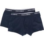 Boxers de créateur Dolce & Gabbana Dolce bleus en coton mélangé Taille 3 XL pour homme 