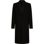 Manteaux en laine de créateur Dolce & Gabbana Dolce noirs mi-longs à manches longues Taille XXL pour homme 