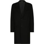 Manteaux en laine de créateur Dolce & Gabbana Dolce noirs mi-longs à manches longues Taille XL pour homme 
