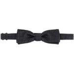 Cravates en soie de créateur Dolce & Gabbana Dolce noires à pois en soie à motif papillons pour homme 