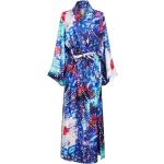 Robes de chambre longues de créateur Dolce & Gabbana Dolce bleues à manches longues Taille XL pour femme 