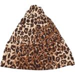 Bonnets de créateur Dolce & Gabbana Dolce marron à effet léopard seconde main Tailles uniques 