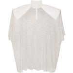 Blouses de créateur Dolce & Gabbana Dolce blanches à strass à manches courtes à manches courtes à col rond Taille XS pour femme 