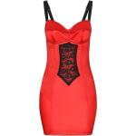 Robes de soirée courtes de créateur Dolce & Gabbana Dolce rouges en dentelle sans manches Taille XS pour femme 