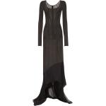 Robes de soirée longues de créateur Dolce & Gabbana Dolce noires longues à manches longues Taille XS pour femme 