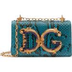 Besaces de créateur Dolce & Gabbana Dolce bleues pour femme 