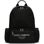 Sacs à dos de créateur Dolce & Gabbana Dolce noirs avec poches extérieures classiques pour homme 