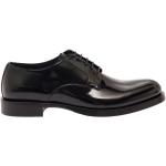Chaussures de créateur Dolce & Gabbana Dolce noires en cuir Pointure 41 look business pour homme 