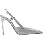 Escarpins de créateur Dolce & Gabbana Dolce gris en cuir en cuir Pointure 39 avec un talon jusqu'à 3cm pour femme 