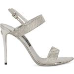 Dolce & Gabbana - Shoes > Sandals > High Heel Sandals - Gray -