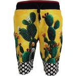 Shorts de créateur Dolce & Gabbana Dolce multicolores à motif cactus Taille XS look casual 