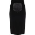 Jupes crayon de créateur Dolce & Gabbana Dolce noires en satin Taille XS pour femme 