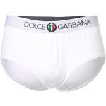 Slips en coton de créateur Dolce & Gabbana Dolce blancs Taille 3 XL pour homme 