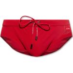 Slips de bain de créateur Dolce & Gabbana Dolce rouges Taille XXL 