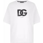 T-shirts à imprimés de créateur Dolce & Gabbana Dolce blancs à manches courtes à col rond Taille XXL pour homme 