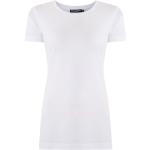 T-shirts de créateur Dolce & Gabbana Dolce blancs en jersey Taille XS classiques pour femme 