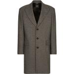 Manteaux en laine de créateur Dolce & Gabbana Dolce noirs en fibre synthétique mi-longs à manches longues Taille XL pour homme 