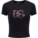T-shirts col rond de créateur Dolce & Gabbana Dolce noirs à manches courtes à col rond Taille XS look casual pour femme 