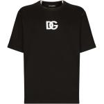 T-shirts de créateur Dolce & Gabbana Dolce noirs à manches courtes à manches courtes à col rond Taille 3 XL pour homme 