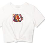 T-shirts à col rond Dolce & Gabbana Dolce blancs de créateur Taille 5 ans pour fille de la boutique en ligne Miinto.fr avec livraison gratuite 