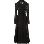 Manteaux en laine de créateur Dolce & Gabbana Dolce noirs à fleurs en dentelle mi-longs Taille XS pour femme 