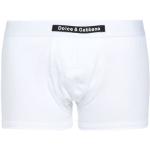 Caleçons de créateur Dolce & Gabbana Dolce blancs en coton Taille S pour homme 