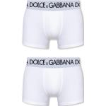 Boxers de créateur Dolce & Gabbana Dolce blancs en lot de 2 Taille XL 