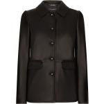 Vestes longues de créateur Dolce & Gabbana Dolce noires en tweed à manches longues Taille XS classiques pour femme 