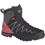 Chaussures de randonnée Dolomite Crodarossa rouges en caoutchouc en gore tex Pointure 44 look fashion pour homme en promo 