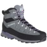 Chaussures de randonnée Dolomite Steinbock grises en daim en gore tex Pointure 38,5 look fashion pour femme 