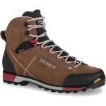 Chaussures de randonnée Dolomite Cinquantaquattro marron en daim en gore tex légères Pointure 43,5 look vintage pour homme 