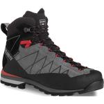 Chaussures de randonnée Dolomite Crodarossa grises en daim en gore tex Slipknot étanches Pointure 45,5 pour homme 