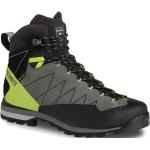 Chaussures de randonnée Dolomite Crodarossa vertes en daim en gore tex Slipknot étanches Pointure 40 pour homme 