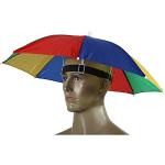 Domybest 55 cm Chapeau parapluie Pare-soleil anti pluie Headwear Cap pour le camping pêche randonnée extérieur