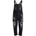 Combinaisons en jean Dondup noires en coton Taille 3 XL pour femme 