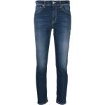 Jeans skinny Dondup bleus en coton mélangé délavés W25 L31 pour femme en promo 