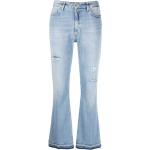 Jeans évasés Dondup bleus bio éco-responsable W25 L29 pour femme en promo 