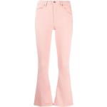 Pantalons taille basse Dondup rose pastel stretch W30 L29 pour femme en promo 