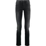 Jeans slim Dondup noirs en modal délavés bio éco-responsable W32 L36 classiques pour homme en promo 