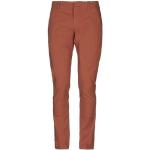 Pantalons chino Dondup marron en coton pour homme 