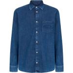 Chemises Dondup bleues en denim Taille L classiques 