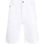 Shorts en jean Dondup blancs classiques pour femme 
