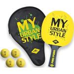 Raquettes de ping pong Donic jaunes en promo 