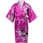 Robes de chambre roses en satin look asiatique pour fille de la boutique en ligne Amazon.fr 