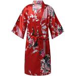 Robes de chambre rouges en satin look asiatique pour fille de la boutique en ligne Amazon.fr 