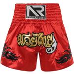 Shorts de MMA rouges Taille XL look fashion pour homme 