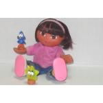 Dora L'exploratrice Poupée Sonore Et Chantante Interactive Avec 2 Personnages Mattel