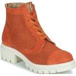 Chaussures Dorking orange en cuir en cuir Pointure 36 pour femme en promo 