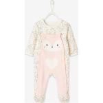 Pyjamas Vertbaudet roses en coton Taille naissance pour bébé en promo de la boutique en ligne Vertbaudet.fr 